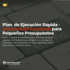 Curso online - Anuncios de Facebook para pequeños presupuestos. Aprende cómo hacer anuncios de Facebook que te permitan gastar lo menos posible en cada paso de tu embudo de ventas.