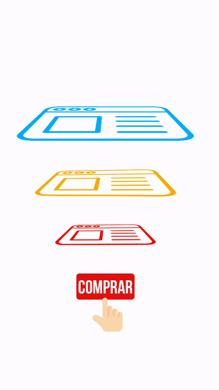 Representación de un embudo de ventas