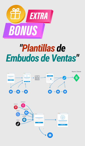 Embudos de Ventas MasterClass - Bonus - Plantillas de Embudos de Ventas.
