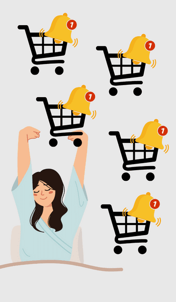 Vender mientras duermes es posible. Cuando vendes info-productos puedes venderlo al mundo en dólares.