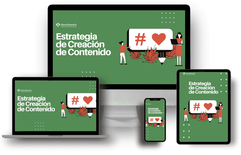 Estrategia de creación de contenido de classyfunnels - Curso - Capacitación